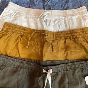 Assorted Chambray/ linen shorts